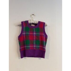 Love Bug by Infanta Plaid Sweater Vintage!‎ 70s!